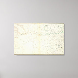 Gen map XXVI Canvas Print