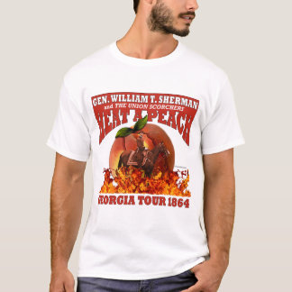 Gen Sherman 'Heat a Peach' Tour 1864 Shirt (Front)