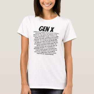 Gen X Forgotten Generation Trendy T-Shirt