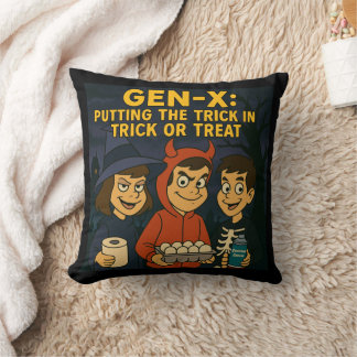 Gen-X Kids: Masters of Mischief Cushion