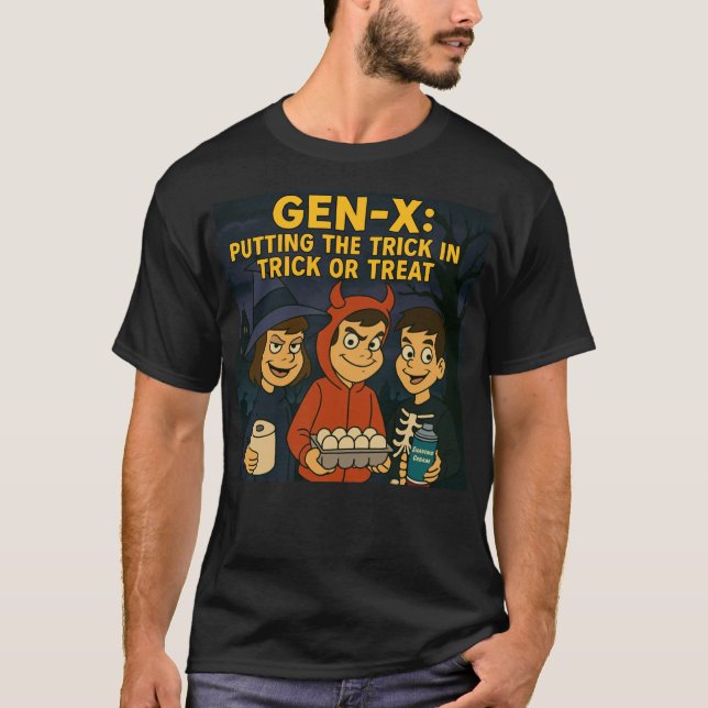 Gen-X Kids: Masters of Mischief T-Shirt (Front)