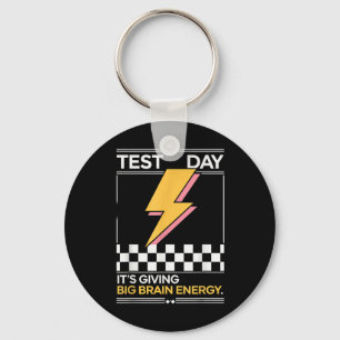 Gen Z Bruh Testing Day Teachers Its Giving Big Bra Key Ring