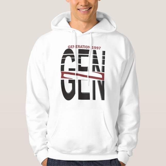 Gen Z Energy Hoodie – Real Vibes, No Filters |  (Front)