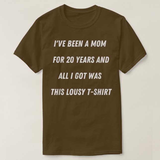 Gen Z Mum Joke Funny  T-Shirt (Design Front)