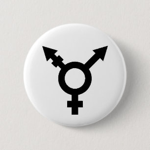 Gender Bender 6 Cm Round Badge