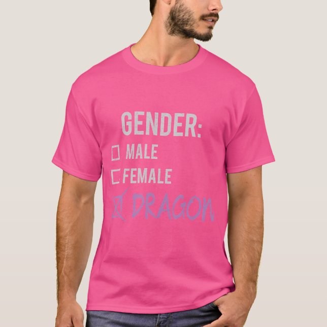 Gender Dragon T-Shirt (Front)
