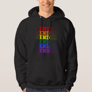 Gender End Rainbow Hoodie