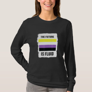 Gender Fluid Enby Genderqueer Non Binary T-Shirt