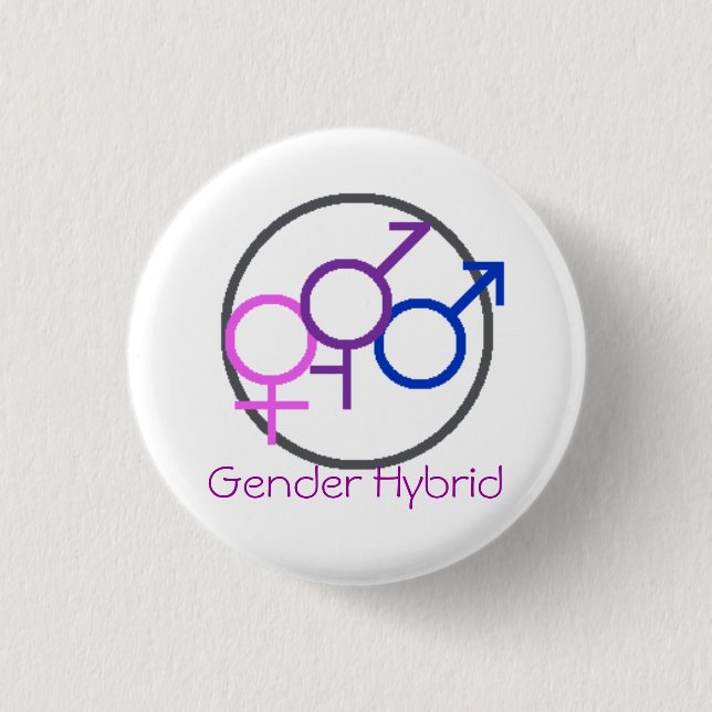Gender Hybrid Button (Front)