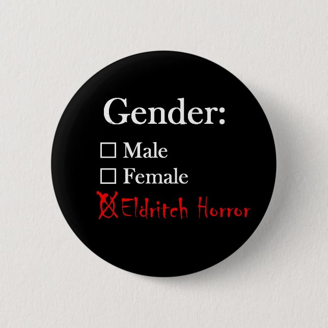 Gender Identity 6 Cm Round Badge (Front)