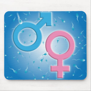 Gender Medical Science Mouse Mat