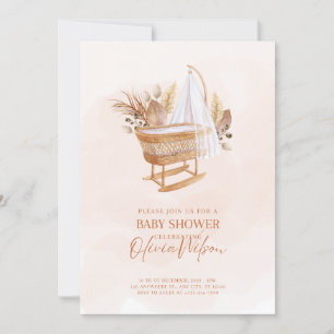 Gender Neutral A Little Pumpkin Fall Baby Shower Invitation