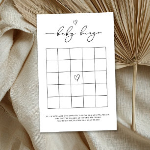 Gender Neutral Baby Bingo Game