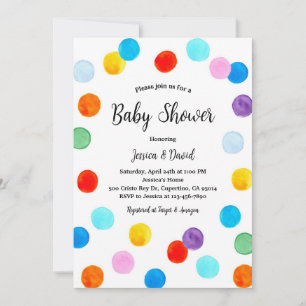 Gender Neutral Baby Shower Invitation