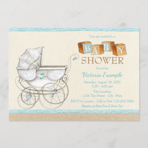 Gender Neutral Baby Shower Invitations