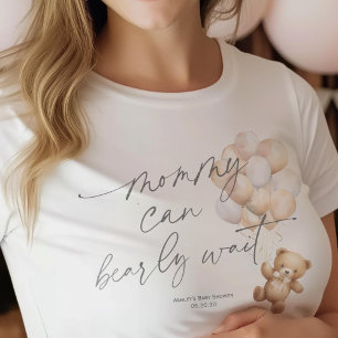 Gender Neutral Bearly wait, Mom-to-be T-Shirt