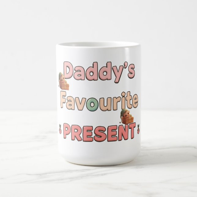 Gender-Neutral, Cute Personalized Mug (Center)