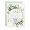Gender neutral Eucalyptus greenery oh baby shower