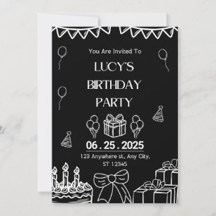 Gender Neutral Invitations 