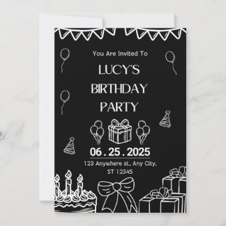 Gender Neutral Invitations 