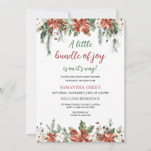 Gender Neutral Little Bundle of Joy Baby Shower Invitation