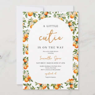 Gender Neutral Little Cutie Baby Shower Invitation