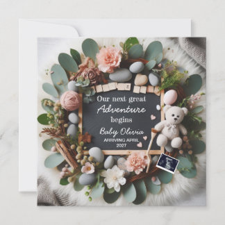 gender neutral pregnancy announcement Editable