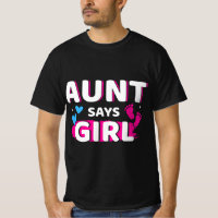 Gender reveal aunt says girl matching family baby