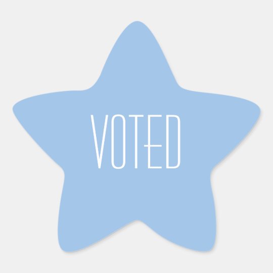 GENDER REVEAL BABY STICKER-GIRL STAR STICKER