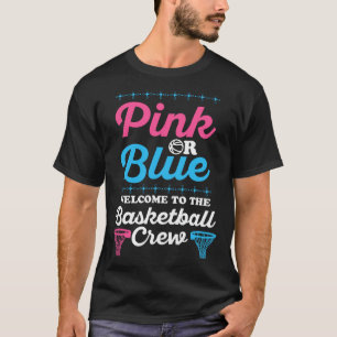 Gender Reveal Basketball Design for a Basketball F T-Shirt