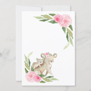 Gender Reveal // Blank Pastel Announcement