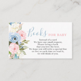 Gender Reveal Books for Baby Enclosure Card