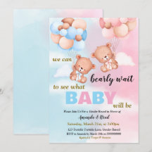 Gender Reveal Boy or girl Pink or Blue Party
