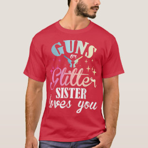 Gender Reveal Boy or Girl Sister Loves You Matchin T-Shirt