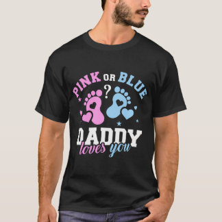 Gender Reveal Daddy Dad T-Shirt