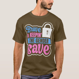 Gender Reveal Design for a Keeper of the Gender  T-Shirt