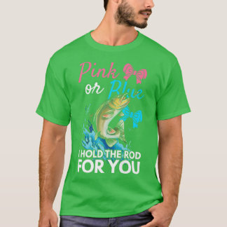 Gender Reveal Design for Fishing lovers T-Shirt