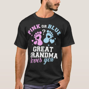 Gender reveal great grandma T-Shirt
