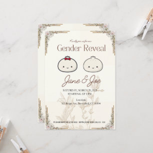Gender Reveal Invitation