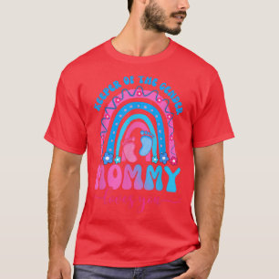 Gender Reveal Keeper Of The Gender Mummy Loves You T-Shirt