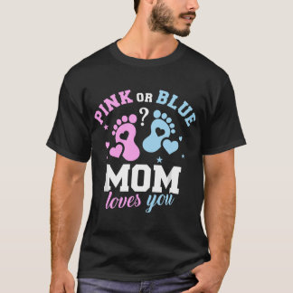 Gender reveal mum T-Shirt