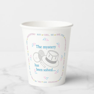 Gender Reveal Paper Cups
