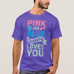 Gender Reveal Party Baby Shower Future Grandma Gen T-Shirt