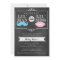 Gender Reveal Party Baby Shower Invitation Chalk