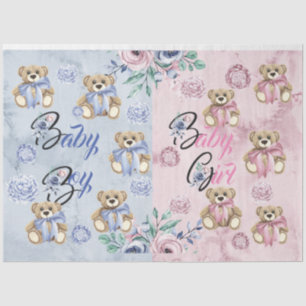 Gender Reveal Party & Gatherings Boy or Girl Tissue Paper