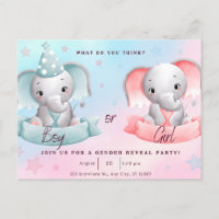 gender reveal party, he or she