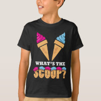 Gender Reveal Party - Ice cream What the scoop?