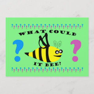 Gender Reveal Party Invitation