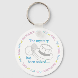 Gender Reveal Party Key Ring