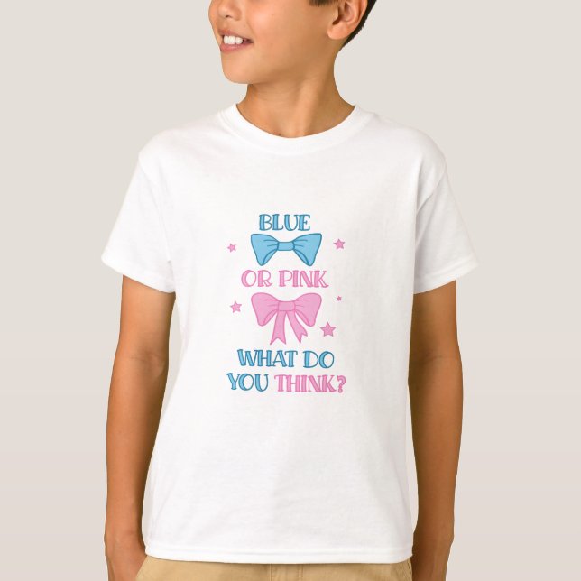 Gender Reveal Party T-Shirt (Front)